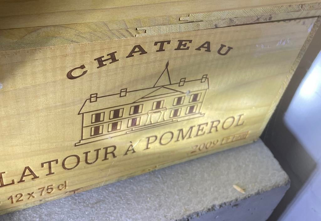 Latour à Pomerol 2009 OWC 12, Ophalen, Frankrijk, Nieuw, Rode wijn