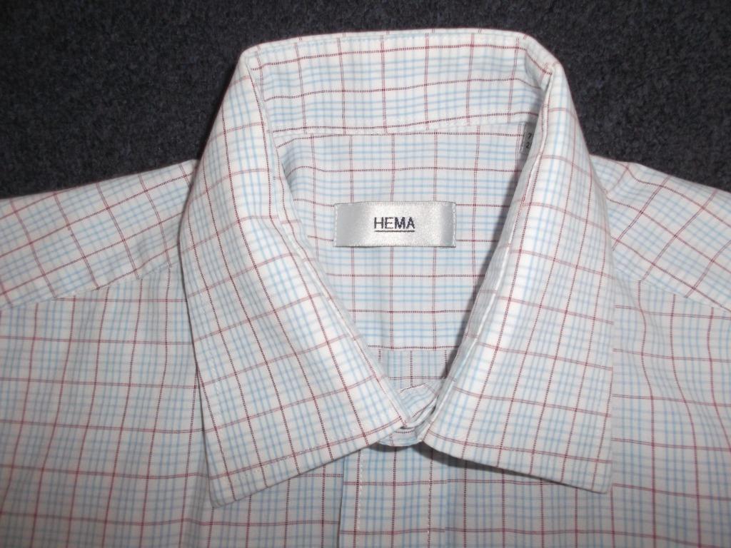 Hema overhemd geruit korte mouw mt 39/40 nieuw,nooit gedrage, Kleding | Heren, Hema, Overige kleuren, Nieuw, Halswijdte 39/40 (M)