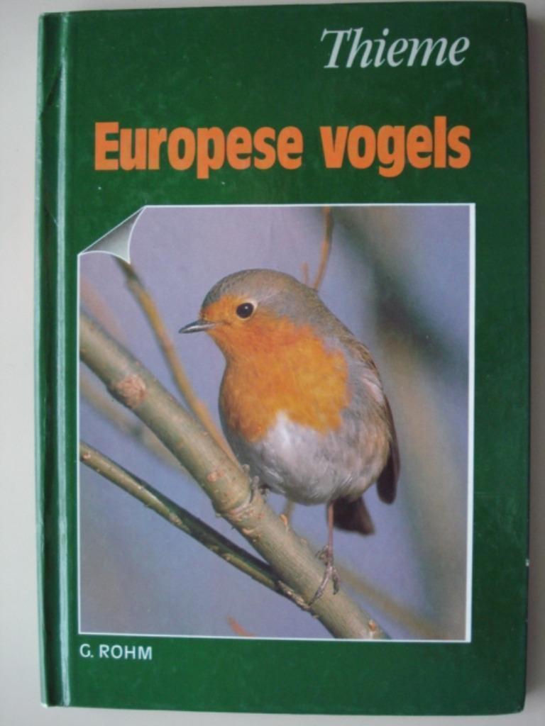 5. Europese vogels G. Rohm Thieme 1989, G. Rohm, Utilisé, Oiseaux, Envoi