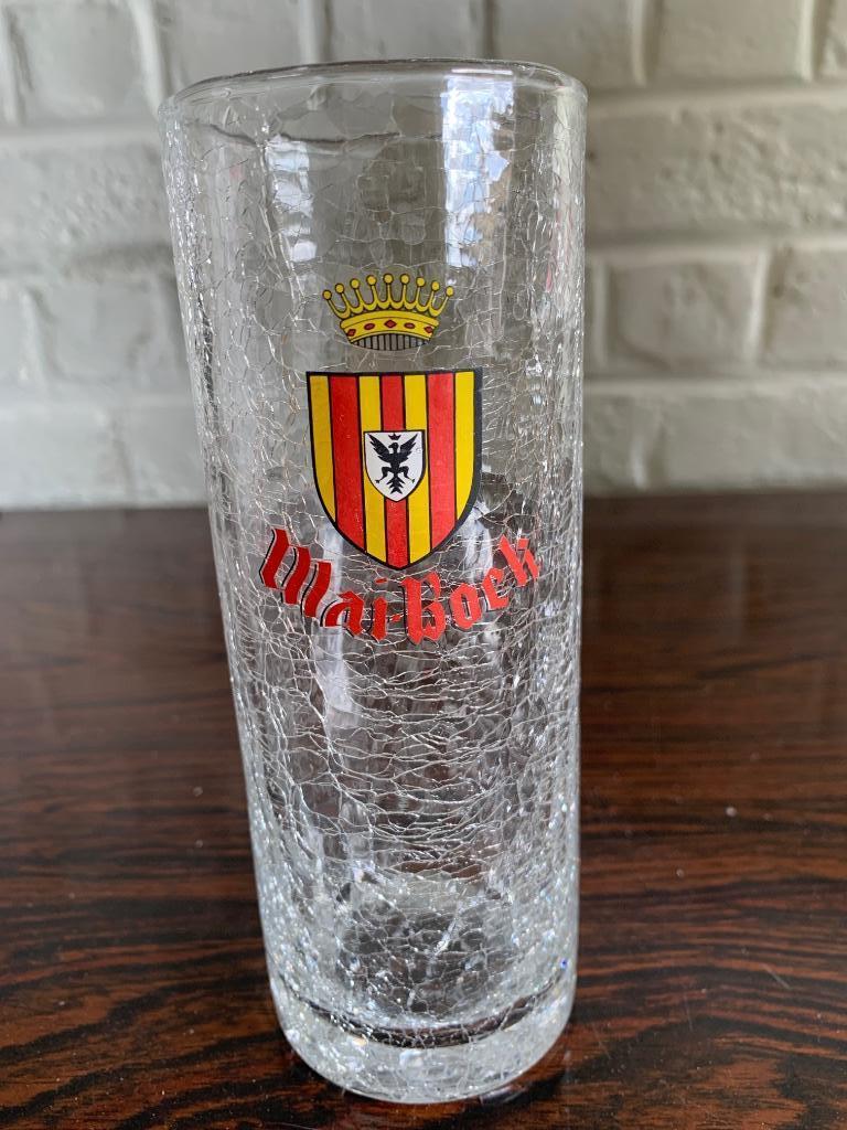 Lot de 9 verres Mai-Bock, Verzamelen, Ophalen of Verzenden, Gebruikt, Glas of Glazen