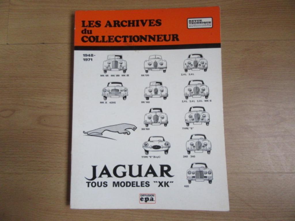 MANUEL D"ENTRETIEN POUR JAGUAR DE 1948 à 1971, Auto diversen, Handleidingen en Instructieboekjes, Ophalen