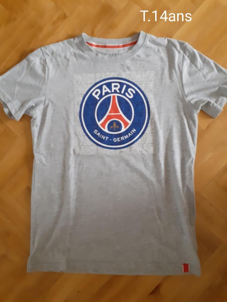 Tee-shirt PSG, Garçon, Autres types, Enlèvement, Utilisé