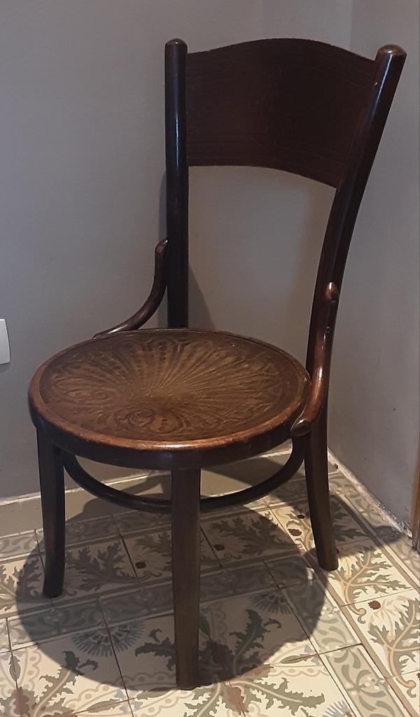 Thonet gebogen houten stoel „Cosmo”, Antiek en Kunst, Antiek | Meubels | Stoelen en Sofa's, Ophalen