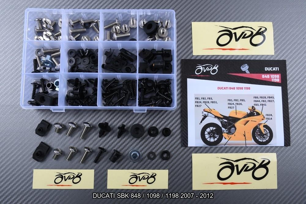 Kit visserie pour DUCATI SBK 848 / 1098 / 1198 2007 - 2012, Enlèvement ou Envoi, Neuf