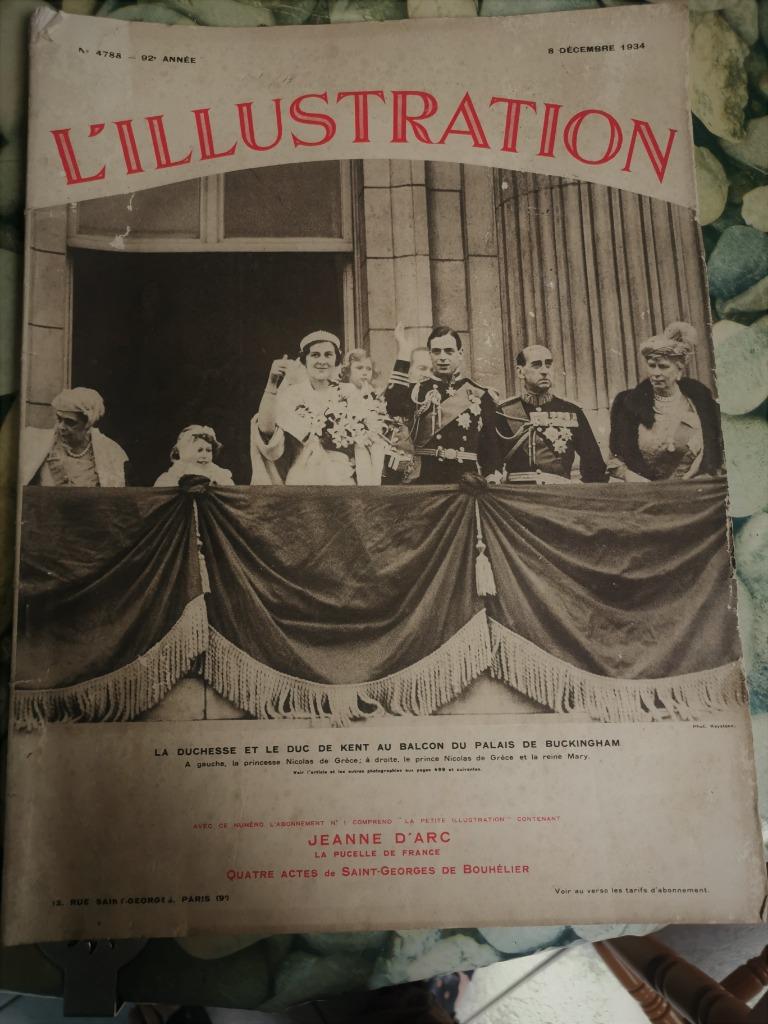 Revue L'Illustration 8 décembre 1934, Collections, Enlèvement ou Envoi, 1920 à 1940, Journal ou Magazine