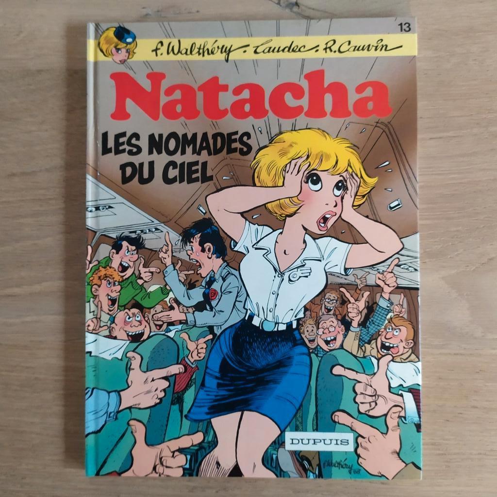 Natacha 13 Les nomades du ciel Walthéry EO TBE, Livres, Une BD, Enlèvement ou Envoi, Walthéry - Cauvin