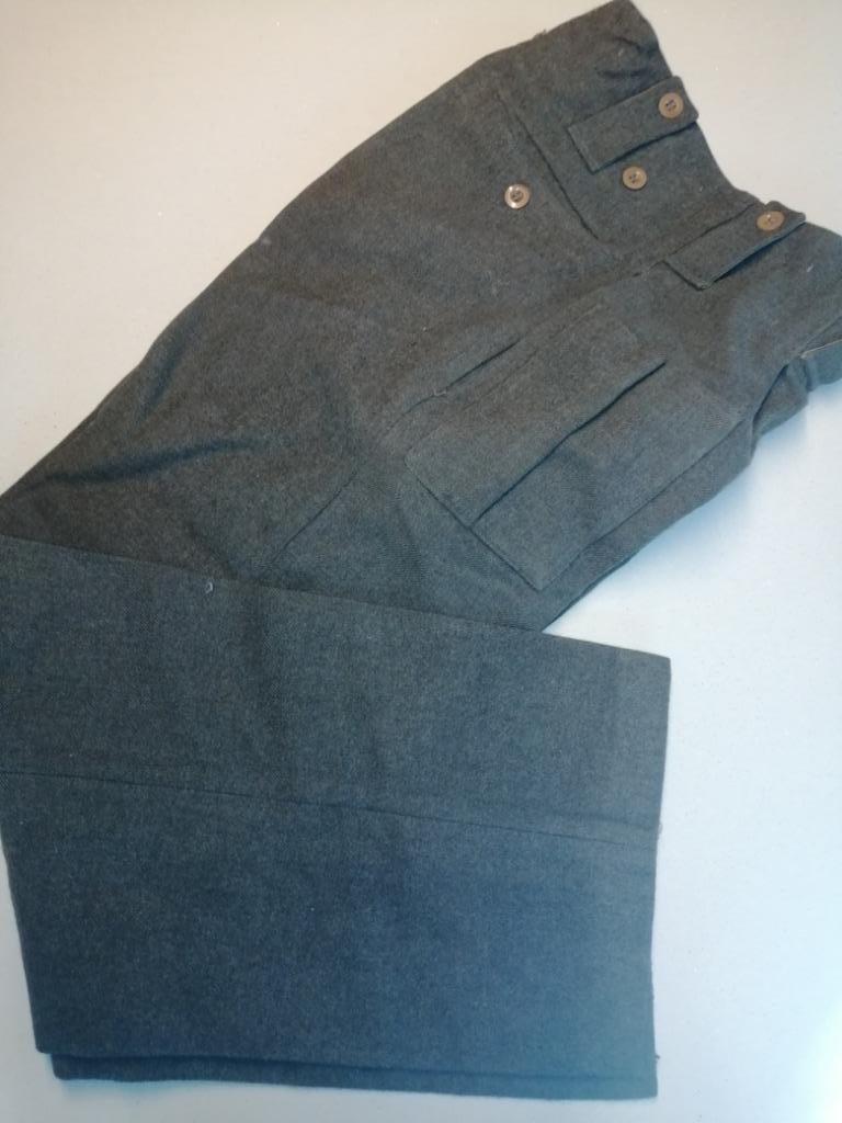 BELGIQUE - ABL - PANTALONS DE BATTLE DRESS "GROS DRAP" 54/62, Collections, Objets militaires | Général, Armée de terre, Enlèvement ou Envoi
