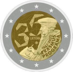 2€ munt Litouwen 2022 (unc), Ophalen, Losse munt