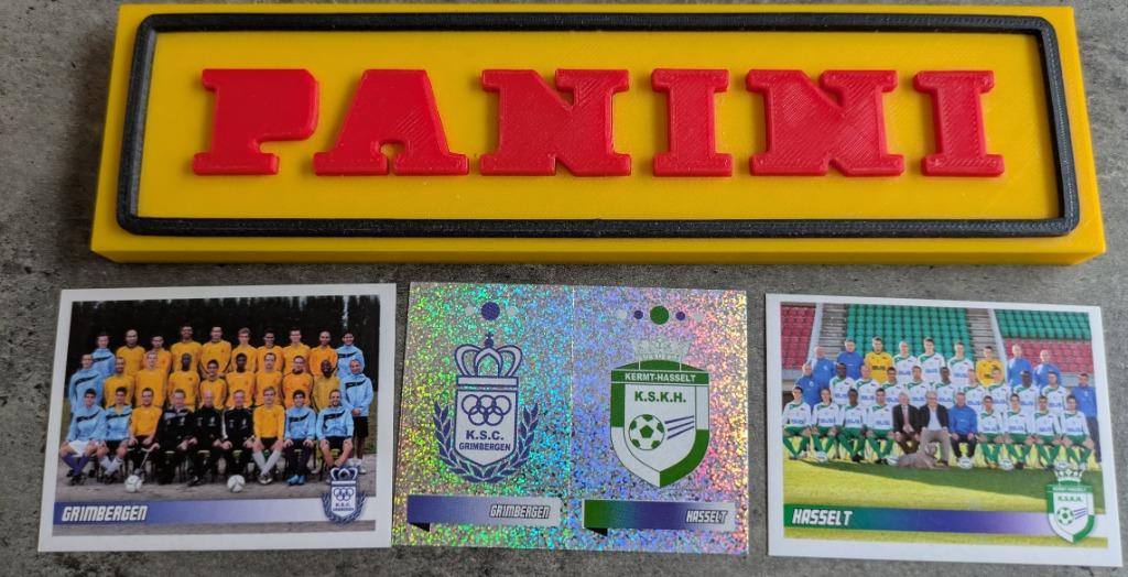 PANINI FOOTBALL 2011 STICKERS 533/4/5/536 GRIMBERGEN/HASSELT, Verzenden, Nieuw