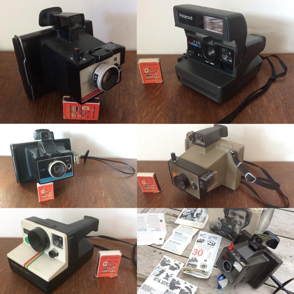 Diverse instant Polaroid cameras fotocamera jaren 60 70 80, Audio, Tv en Foto, Fotocamera's Analoog, Gebruikt, Polaroid, Polaroid