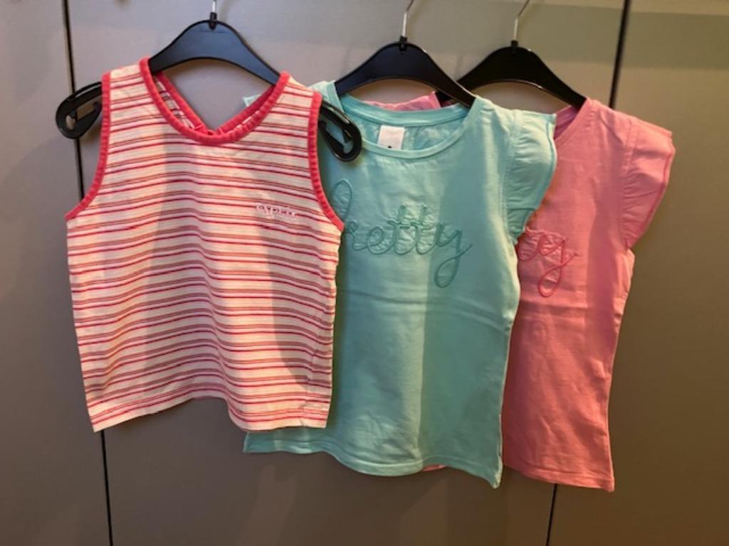 maat 128 set zomer bloesjes 3x, Kinderen en Baby's, Kinderkleding | Maat 128, Gebruikt, Meisje, Ophalen of Verzenden, Esprit