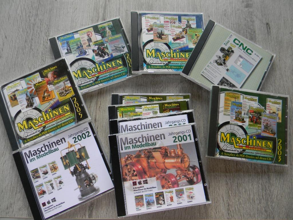 maschinen modelbau cd's, Hobby en Vrije tijd, Ophalen, Zo goed als nieuw