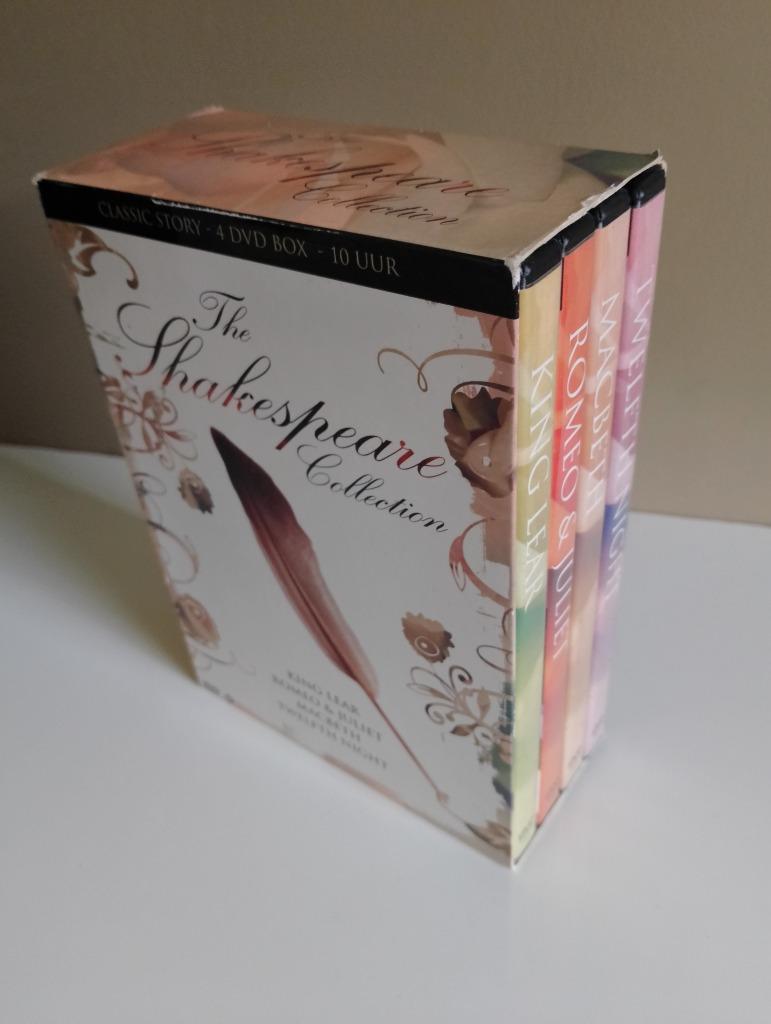 La collection Shakespeare, histoire classique 4 dvd 10 heure, Tous les âges, Enlèvement ou Envoi, Comme neuf, Historique ou Film en costumes