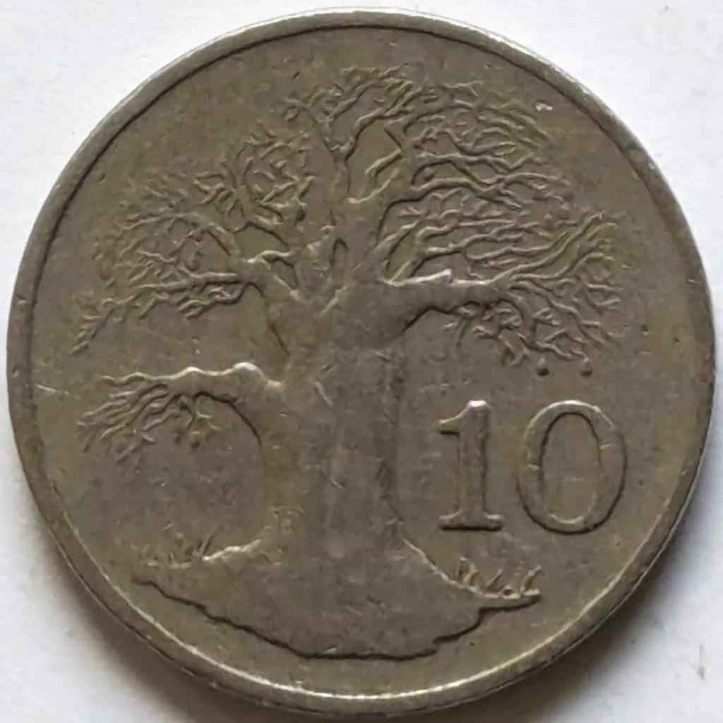 Zimbabwe - 10 cents - 1980, Postzegels en Munten, Munten | Afrika, Ophalen, Zimbabwe, Losse munt