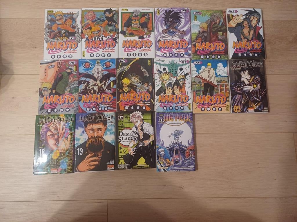 Anime mangas: Naruto/Jujutsu Kaisen/ Demon Slayer/One Piece, Boeken, Ophalen