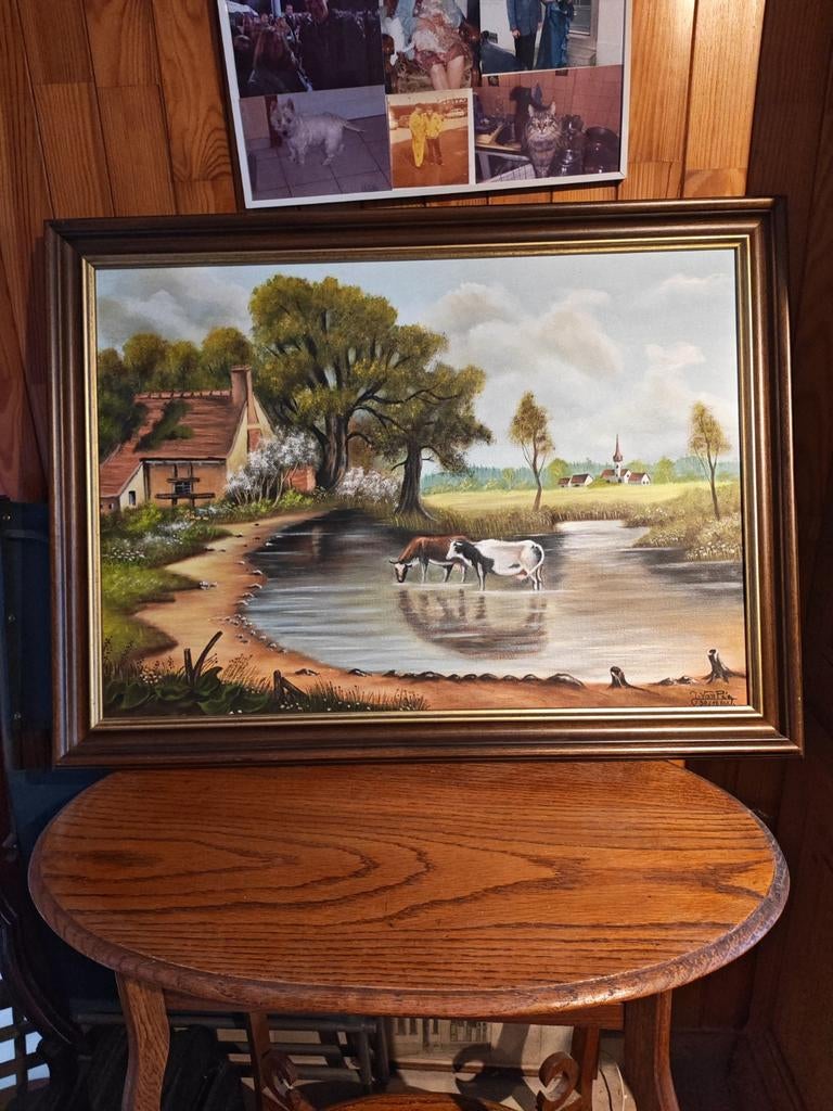 Peinture signée, Ophalen