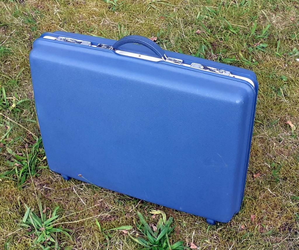 Reiskoffer in goede staat, met sleutels, Plastique dur, Enlèvement, 60 à 70 cm, 45 à 55 cm