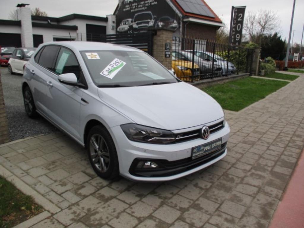 VOLKSWAGEN POLO 1.0TSI R-LINE ENTIÈREMENT EN ALUMINIUM PDC C, Autos, Volkswagen, Entreprise, Achat, Polo, ABS, Phares directionnels