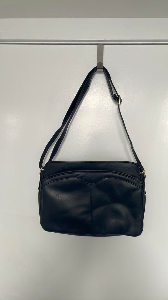 Dames handtas - zwart - merk: Bugatti, Bijoux, Sacs & Beauté, Enlèvement ou Envoi, Comme neuf, Noir