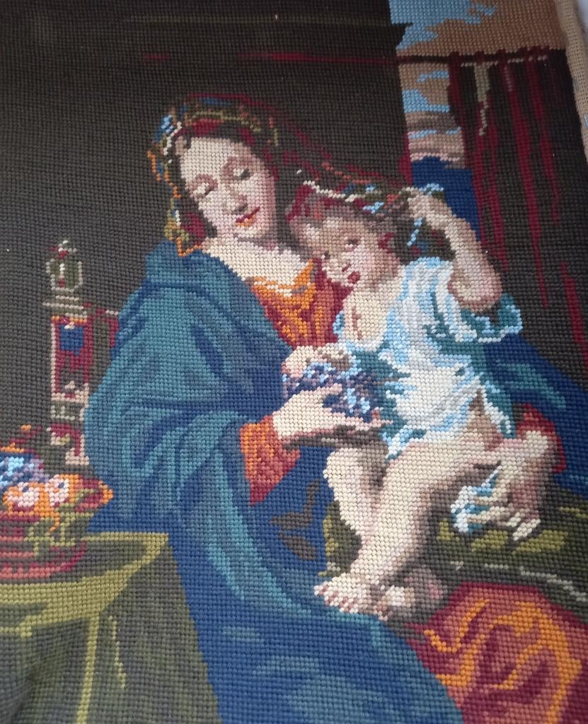 Gobelin handwerk  afm.38 op 48 cm, Hobby en Vrije tijd, Ophalen of Verzenden, Nieuw