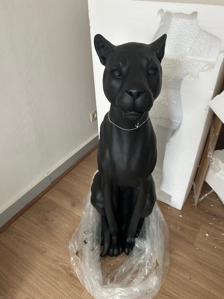 Postuur zwarte panter - 110cm - Nieuw, Ophalen