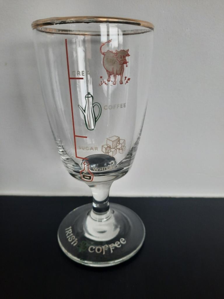 Vintage Irish Coffee glas collector, Enlèvement ou Envoi, Comme neuf