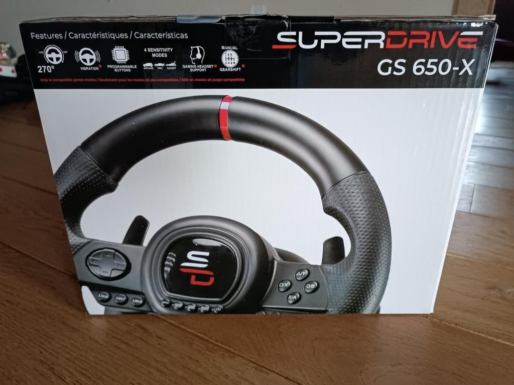 Volant super drive gs 650-x, Enlèvement