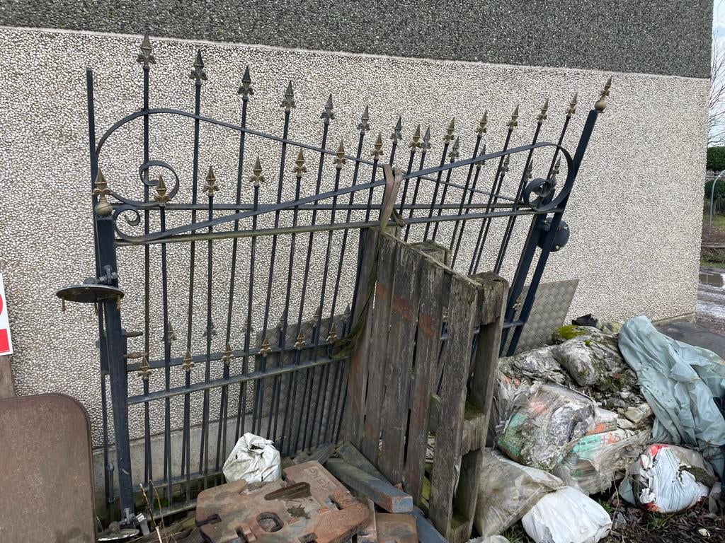 Sierhekken, Ophalen, Met poort, Gebruikt, Sierhekwerk