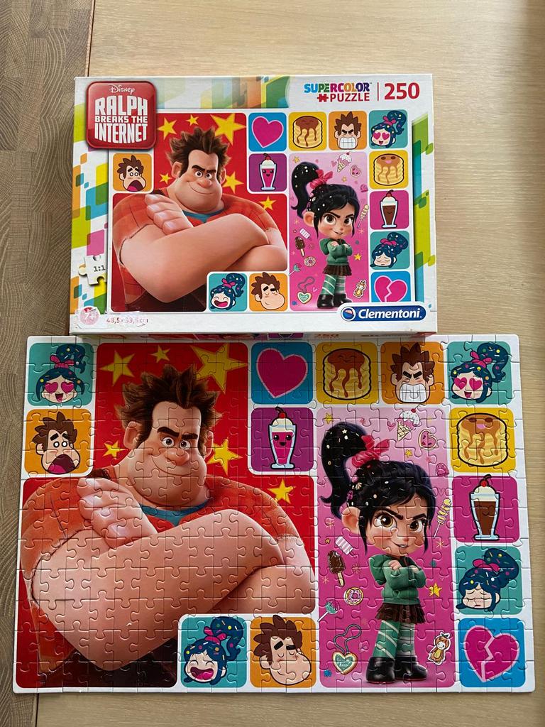Puzzel Ralph breekt het internet 250 stukjes, Ophalen, Zo goed als nieuw