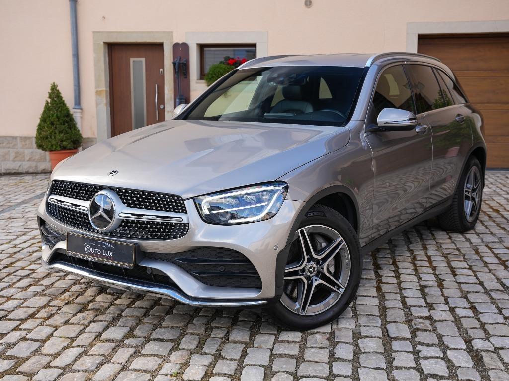 Mercedes-Benz GLC 300 d 4MATIC AMG Line/DISTRONIC/Caméra, Automaat, 4 cilinders, 2500 kg, Zilver of Grijs
