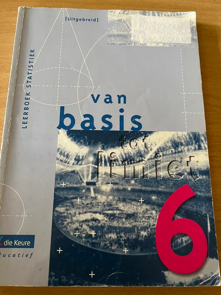 Leerboek statistiek, Ophalen of Verzenden, Zo goed als nieuw
