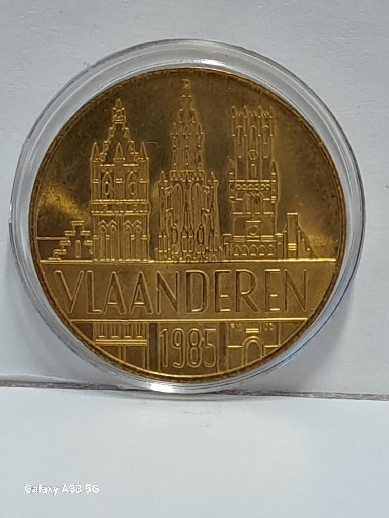 Belgique, Boudoin 50 Vlaamse Franken 10k.exp., Ophalen of Verzenden, België, Losse munt