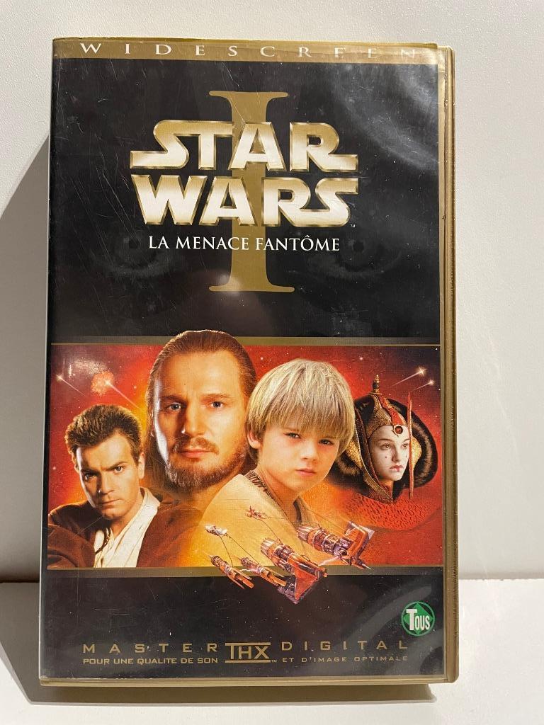 Cassette vhs star wars la menace fantome, Verzamelen, Ophalen, Gebruikt, Overige typen