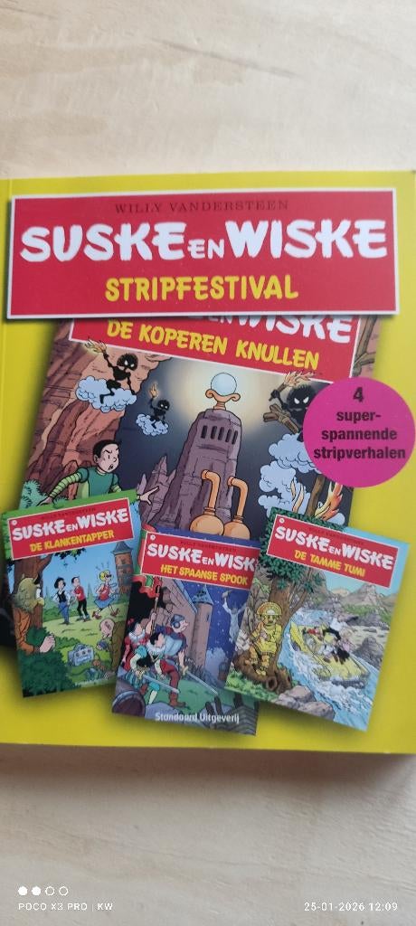 Strips, Willy Vandersteen, Eén stripboek, Nieuw, Ophalen of Verzenden