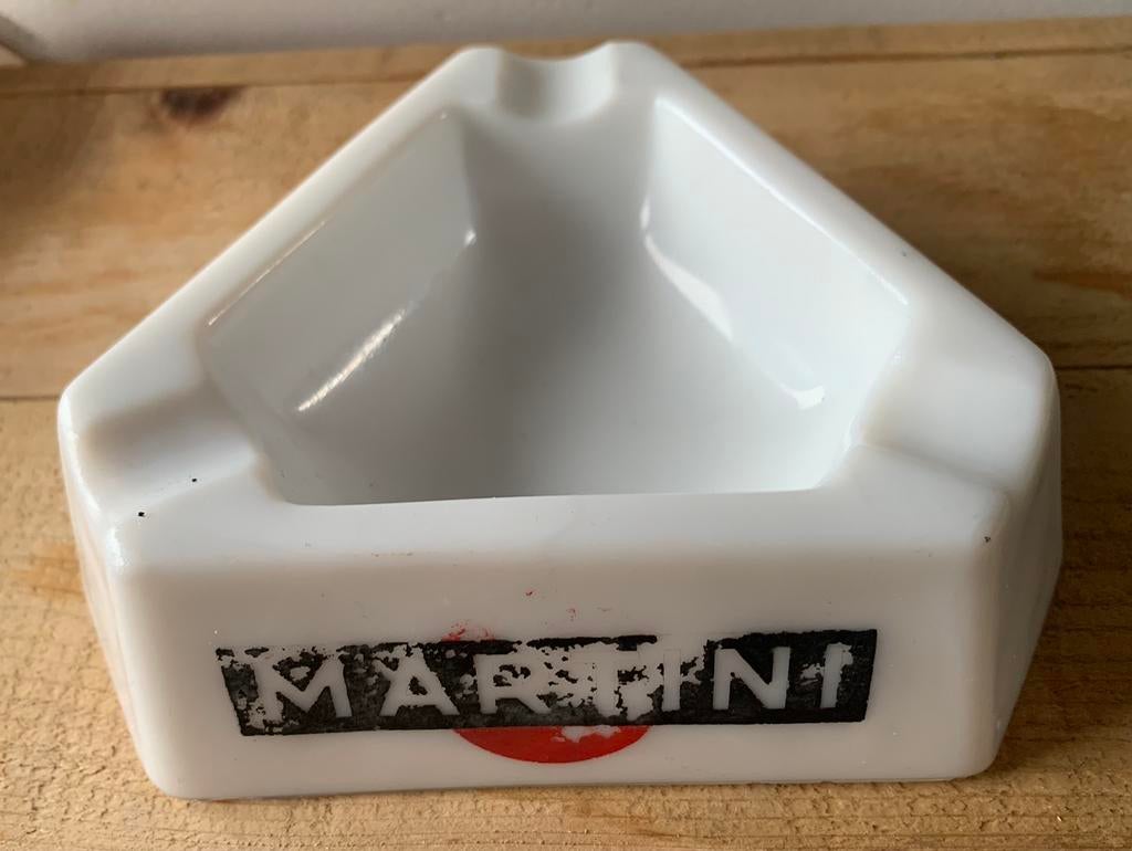 Martini-asbak, Verzamelen, Merken en Reclamevoorwerpen, Gebruikt, Overige typen, Ophalen of Verzenden