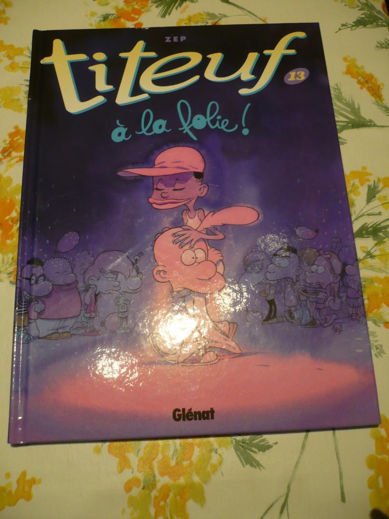 Titeuf 13-EO de août 2012, Une BD, Enlèvement, Utilisé