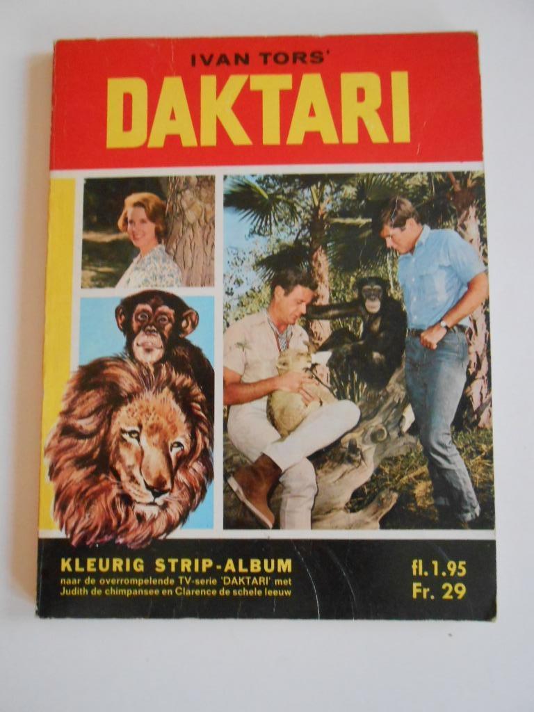 Daktari in stripverhaal . 1ste druk 1967, Enlèvement ou Envoi