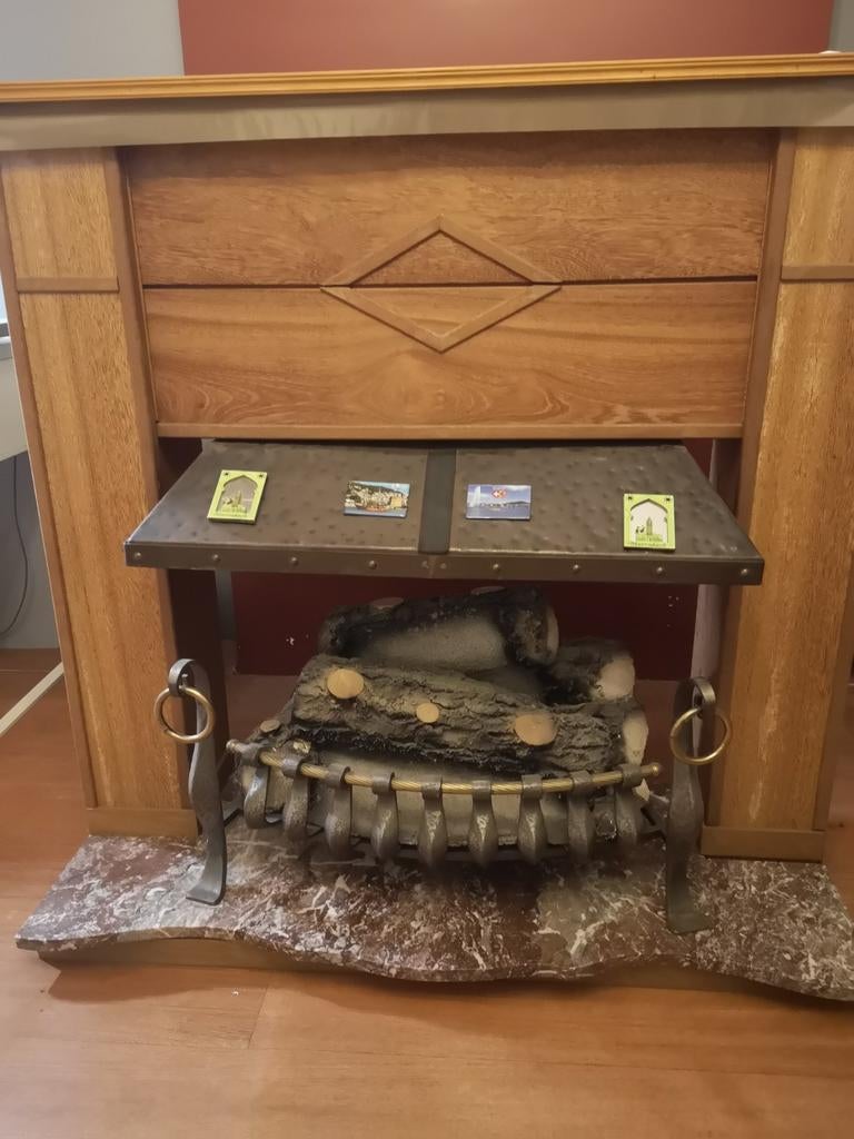 Cheminée de décoration
