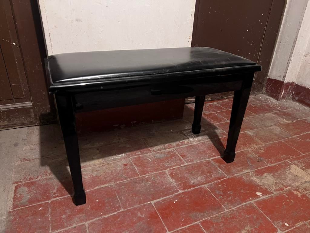 Banquette piano, Musique & Instruments, Enlèvement, Utilisé, Noir, Autres types