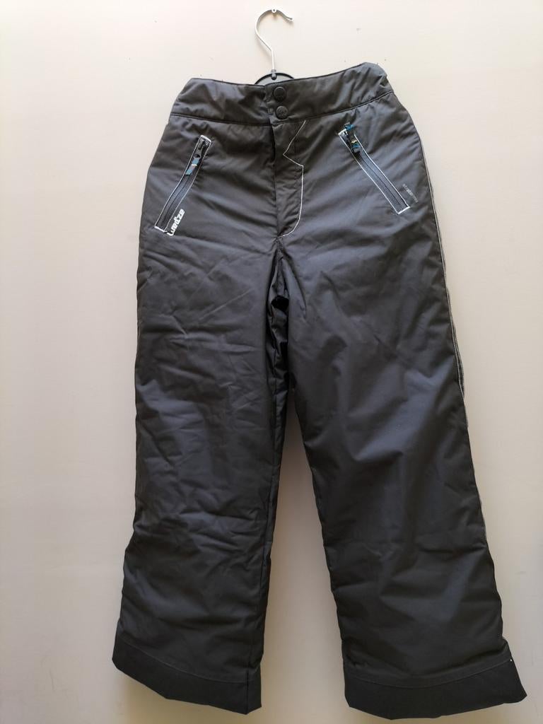 Skibroek zwart kind 10 jaar, Sport en Fitness, Skiën en Langlaufen, Ophalen, Zo goed als nieuw, Kleding