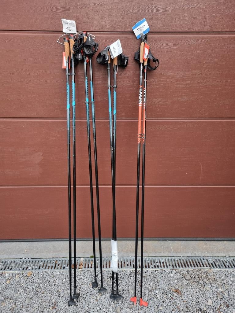 Nieuwe Inovik langlaufstokken van 165 cm of 170 cm, Ophalen of Verzenden, Ski
