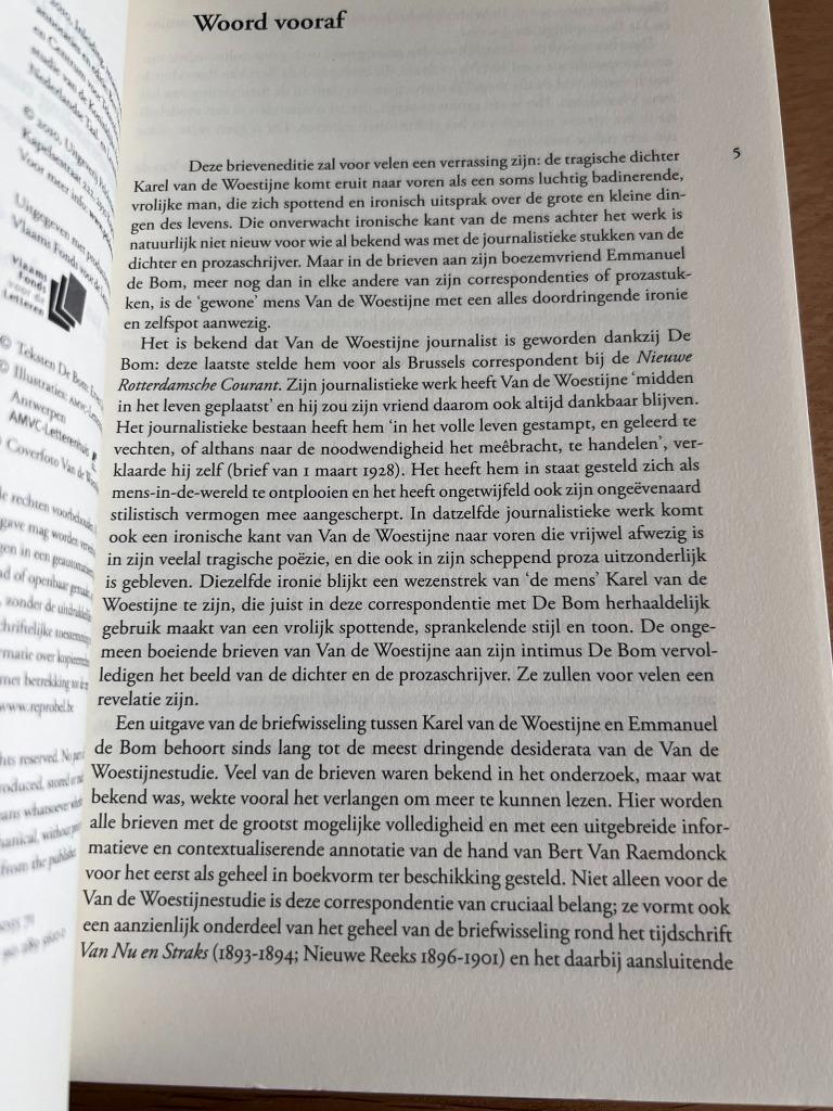 Niks geniaal vandaag, de briefwisseling tussen Karel v d Woe, Boeken, Kunst en Cultuur, Ophalen of Verzenden, Zo goed als nieuw