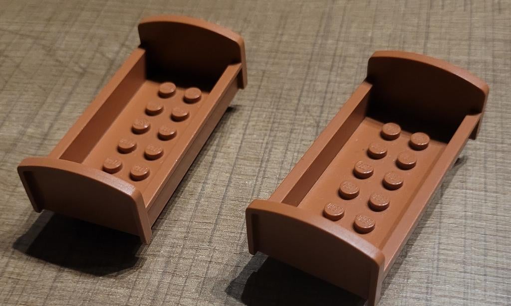 Lego Fabuland: 2 bedjes, Enlèvement ou Envoi, Utilisé, Briques en vrac, Lego