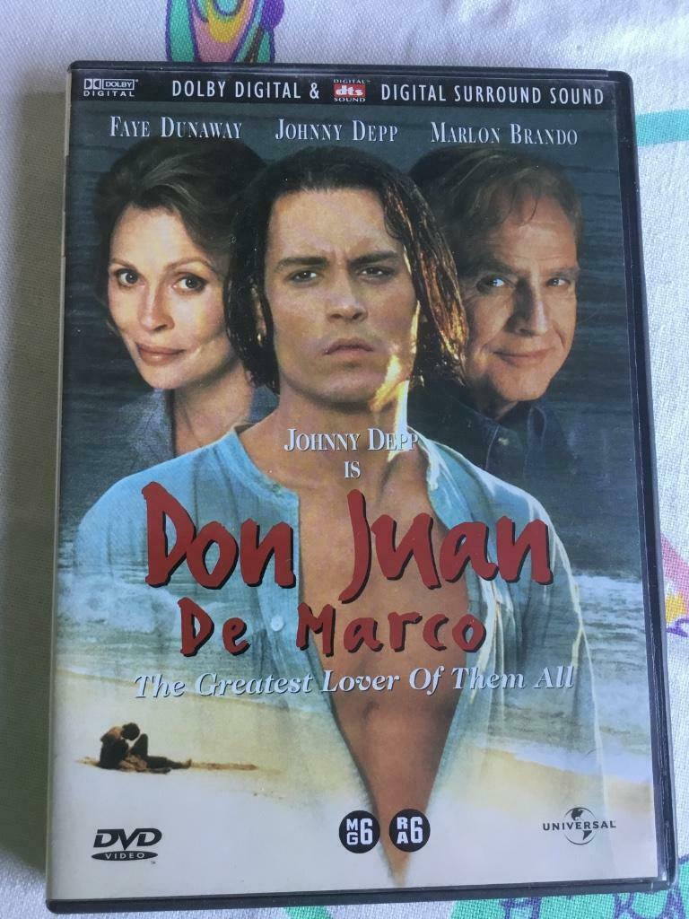 Dvd, Don Juan De Marco, Alle leeftijden, Ophalen of Verzenden, Overige genres