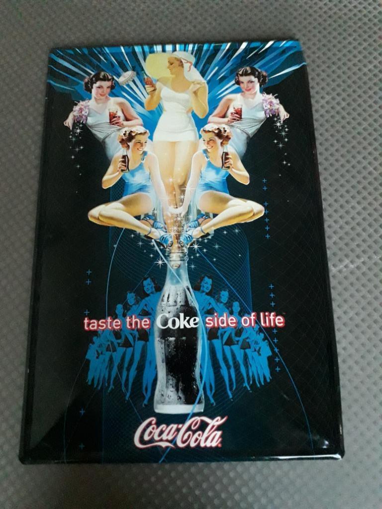 Blikken reclame Coca Cola, Verzamelen, Ophalen of Verzenden, Zo goed als nieuw, Reclamebord