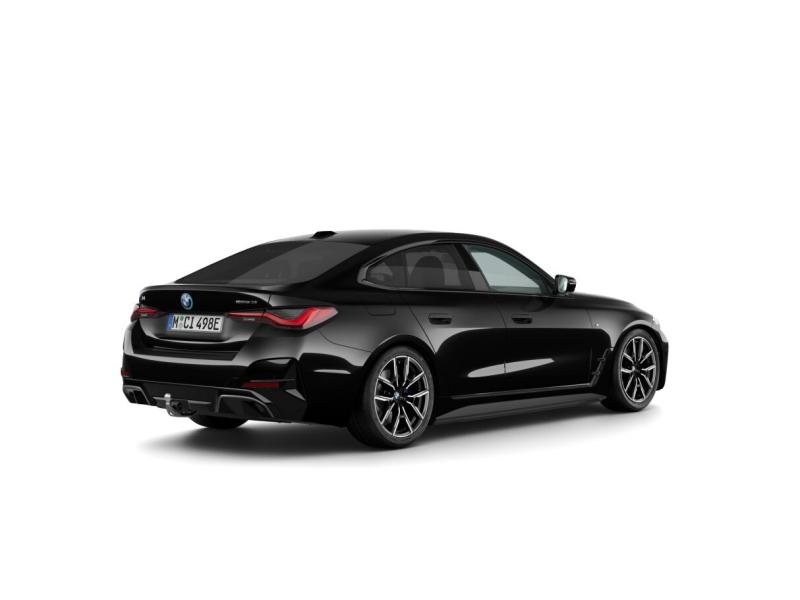 BMW i4 eDrive35 Gran Coupé, Auto's, BMW, Zwart, Zwart, 5 deurs, Cruise Control