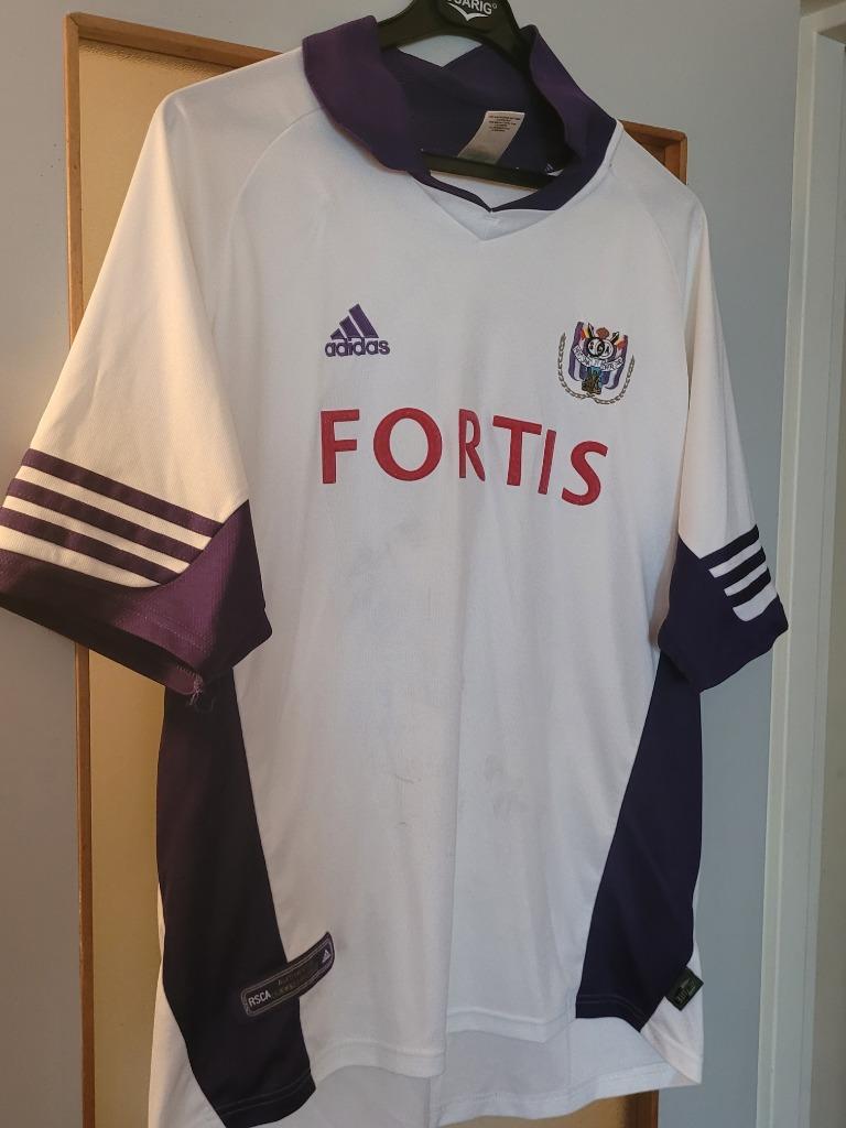 Anderlecht heeft een shirt van 18 T XL verkocht, Maat XL, Ophalen of Verzenden, Zo goed als nieuw, Shirt