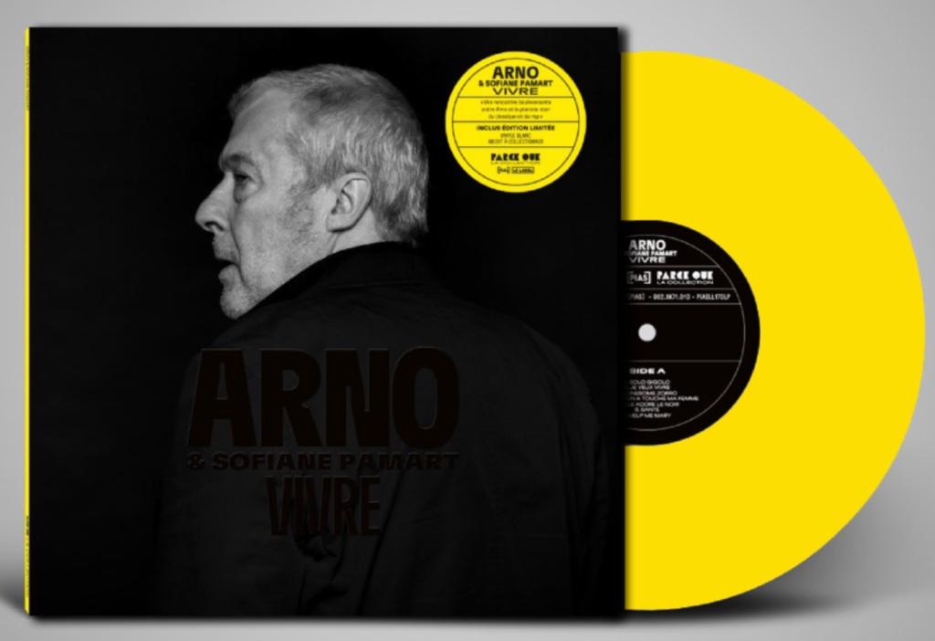 Vinyl LP Arno Hintjens & Sofiane Pamart Vivre YELLOW NIEUW, Cd's en Dvd's, Vinyl | Pop, Nieuw in verpakking, 12 inch, Ophalen of Verzenden