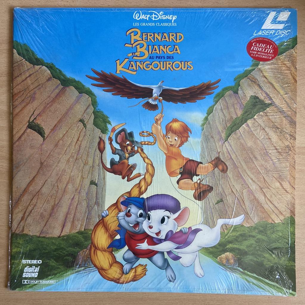 Bernard et Bianca au pays des kangourous - W. Disney (1990 ), Enlèvement ou Envoi, Dessin animé, Tous les âges, Coffret