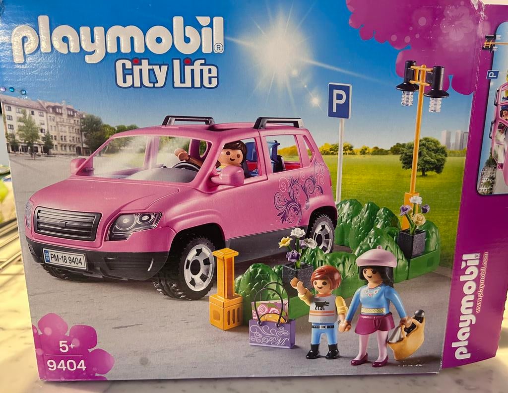 City life familiewagen - Playmobil 9404, Ophalen, Zo goed als nieuw